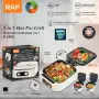 RAF - Мултифункционалния Горещ Електрически InstaPot с Двоен Реотан 1800W, снимка 2