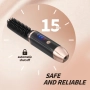 Електрическа четка за изправяне на коса, MOSMAOO,USB зареждане тип C , снимка 6