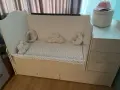 Трансформиращо се детско легло Arbor Baby & Junior (Бяло) + Матрак, снимка 3