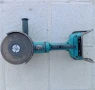 Акумулаторен безчетков ъглошлайф Makita DGA 700 Акумулаторен безчетков, снимка 2