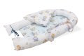 Бебешко легло Somnart: Бебешки кош + Матрак 42x84x2 см + Одеяло 70x70 см, модел плюшено мече