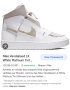 Nike  vandalised.  LX  WHITE  platinum   Дамски  Кецове 38, снимка 10