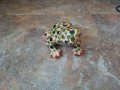 Керамична фигура жаба, снимка 1 - Статуетки - 41836719