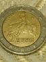 2 броя от 2 евро с буква S -на 6-та звезда от 2002.г., снимка 2