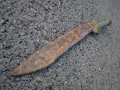 Еничарски ятагановиден нож каракулак