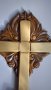 Православен кръст с дърворезбовани орнаменти, снимка 2
