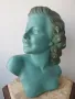 ARNOVA 441 статуя 40см/Арт Деко стара френска керамична фигура/манекен-бюст на жена, снимка 1