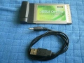 PCMCIA USB 2.0- карта за лаптоп, снимка 1