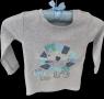 Блузка с дълъг ръкав за 12-18 мес момченце,лъвче"Cute little",Англия/нова, снимка 2