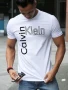 Calvin Klein Мъжка Тениска👕Мъжка Блуза С Къс Ръкав Келвин Клайн - Различни Цветове Код LFS555, снимка 2