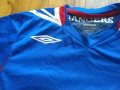 Глазгоу Рейнджърс футболна тениска маркова на Умбро размер С, снимка 4
