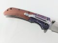 Сгъваем автоматичен нож Browning DA142 100x230, снимка 3