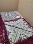 Стара Соц Жакардова Покривка/ Одеало/ Размери 150см/130см., снимка 8