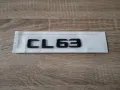 черен надпис Mercedes Benz CL 63, снимка 1