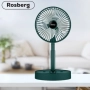 Вентилатор USB Rosberg, 4.5W, 6" , Бял/зелен, настолен, 2 ГОДИНИ ГАРАНЦИЯ, снимка 3