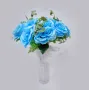Изкуствени букети с рози и евкалиптови листа – Елегантна украса с дълготраен ефект, снимка 2