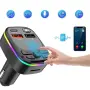 FM трансмитер 12V с Bluetooth 5.0 2 USB и PD 25W, снимка 2