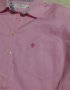 Дамска риза в наситен розов цвят с красив бордюр на яката, снимка 3
