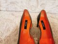 Страхотни обувки с ток DKNY 38 номер , снимка 3
