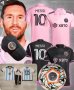 TOP New MESSI 10 INTER MIAMI Екип + Калци + Шапка + Топка Детски Футболен ЕкипМеси Интер Маями Сезон, снимка 3