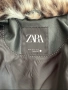 ZARA късо палто с изкуствен косъм, снимка 3
