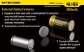 Оригинална качествена акумулаторна батерия 16340 3.7V 650mAh NITECORE, снимка 3