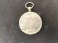 Швейцарски сребърен джобен часовник 1901г. - ПЕРФЕКТЕН - ПРОМОЦИЯ, снимка 3