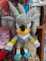 Плюшена играчка Соник сив, снимка 1