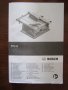 Bosch PTS10 - книга с инструкции за употреба, снимка 1 - Циркуляри - 41651012