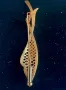 Златна руска брошка , снимка 3