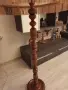 Масивна стара паркетна нощна лампа, снимка 3