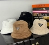 Prada Зимна Пухена Шапка Тип Идиотка Прад - Налични Различни Цветове Код E1147, снимка 1