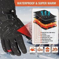 Нови Отопляеми Акумулаторни нагреваеми Термични Водоустойчиви ръкавици, снимка 3 - Ръкавици - 42449495
