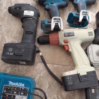 Лот Винтоверти Батерии Зарядни Макита Makita Hilti CPC AEG Metabo TCM Go ON за части, снимка 4 - Винтоверти - 41021134