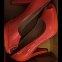 Високи Дамски Цикламени токчета , снимка 3 - Дамски елегантни обувки - 44920925
