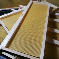 Рамки за пчелни кошери с монтирани восъчни основи , снимка 7 - За пчели - 43999272