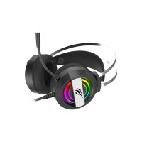 Гейминг слушалки Havit GAMENOTE H2026D RGB, снимка 3 - Слушалки за компютър - 44371106