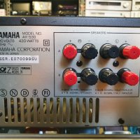 Усилвател Yamaha AX-530 В отлично техническо и визуално състояние., снимка 11 - Ресийвъри, усилватели, смесителни пултове - 41891864