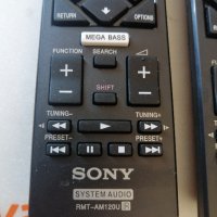 Дистанционно SONY RMT-AM120U , снимка 2 - Аудиосистеми - 44169107