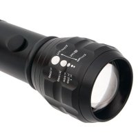 LED фенер с ремък за носене, Компас, 5х3х30 см, Zoom ефект, GREE XML-T6, снимка 5 - Екипировка - 35833705