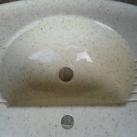 Мивка за баня от технически камък, снимка 3 - Мивки - 39586425