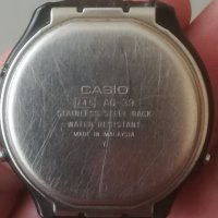 Ретро CASIO 745 aq-39. Vintage watch. Часовник CASIO. Dual time. Ana-digi , снимка 3 - Мъжки - 40898762