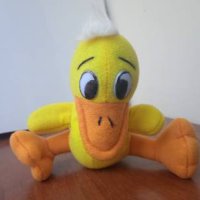 Жълто плюшено патенце, снимка 1 - Плюшени играчки - 42293593