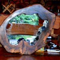 Дървени огледала от Бук и Орех, снимка 9 - Огледала - 35345609