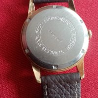 Herma De Lux стар френски механичен часовник, позлатен. , снимка 11 - Антикварни и старинни предмети - 42671265