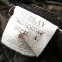 REPLAY Mens Jacket размер L мъжко яке 43-52, снимка 15 - Якета - 40703769