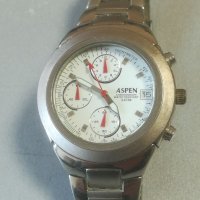 Мъжки часовник ASPEN Chronograph. Японски механизъм. Хронограф , снимка 11 - Мъжки - 40639923