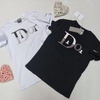 Christian Dior дамска тениска висок клас реплика, снимка 1 - Тениски - 41338002