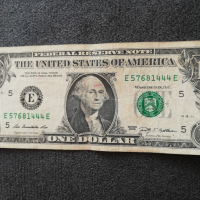 банкноти от 1 долар с интересни номера, снимка 4 - Нумизматика и бонистика - 44516900