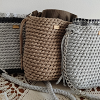 Дамски плетени чанти ръчно изработени 